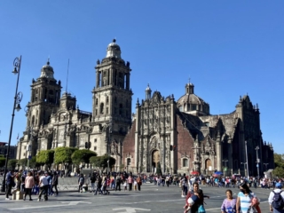 Zocalo Square and Metropolitan Cathedral